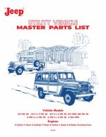 1952 - 1965 Jeep Utility Vehicle Master Parts List - W-1150 By Detroit Iron 1791412343 Book Cover