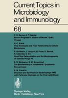 Current Topics in Microbiology and Immunology / Ergebnisse Der Mikrobiologie Und Immunitätsforschung (Current Topics in Microbiology and Immunology), volume 68 3642660460 Book Cover