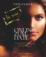Online zum Date: the black book - for man B0BCCVQ7QT Book Cover