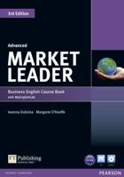 Market Leader Advanced Coursebook with DVD-ROM and Myenglishlab Access Code Pack 1447922255 Book Cover