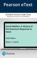 Social Welfare: A History of the American Response to Need, Enhanced Pearson Etext -- Access Card 0134292987 Book Cover