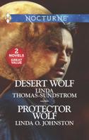 Desert Wolf / Protector Wolf 0373208588 Book Cover