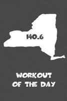 Workout of the Day: New York Workout of the Day Log for tracking and monitoring your training and progress towards your fitness goals. A great ... bikers will love this way to track goals! 1727007182 Book Cover