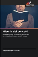 Miseria dei concetti: Fondamenti delle controversie relative alla concettualizzazione del capitale sociale (Italian Edition) B0CL8GV2CN Book Cover