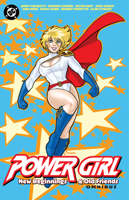 Power Girl: New Beginnings and Old Friends Omnibus 1799508722 Book Cover