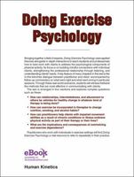 Doing Exercise Psychology 1450431844 Book Cover