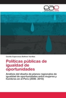 Políticas públicas de igualdad de oportunidades 3659045314 Book Cover