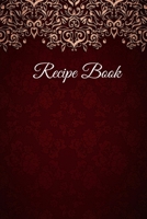 Recipe Book: Blank Personal Book For Favorite Recipes make your own cookbook personalised Family Cookbooks To Write In | Empty Journal Notebook ... Modern And Elegant Burgundy Gold Design Cover 1673130852 Book Cover