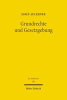 Grundrechte Und Gesetzgebung 3161494237 Book Cover