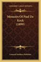 Memoirs Of Paul De Kock 1167613880 Book Cover