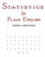 Statistics in Plain English (Qm - Quantitative Methods) 0538132108 Book Cover