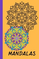 Mandalas: Mandalas zum ausmalen für kreative Menschen die gerne schöne Formen ausfüllen. Für Erwachsenen und Kinder für bunte fröhliche Stunden. 1650600690 Book Cover