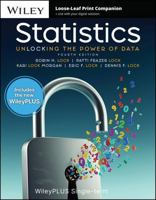 Statistics: Unlocking the Power of Data, 4e with WileyPLUS Card and Loose-leaf Set Single Term 1394336691 Book Cover