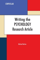 Writing the Psychology Research Article 0940753421 Book Cover