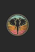 Elefant Retro Polygon Geometrisch Art Natur Notizbuch: Elefant Retro Polygon Geometrisch Art Natur als Geschenkidee als Planer Tagebuch Notizheft oder ... DIN A5 120 Seiten | Blank (German Edition) 1675546827 Book Cover