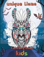 unique Llama Coloring Book kids: 8.5''x11''/Llama Coloring Book B09B1TYQ9L Book Cover