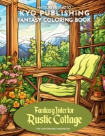 Fantasy Coloring Book Fantasy Interior Rustic Cottage: Step into a Rustic Fantasy - 40 High-Quality Illustrations of Charming Cottage Interiors and Fantasy B0CN5QGWP9 Book Cover