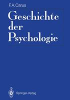 Geschichte Der Psychologie 3642756212 Book Cover