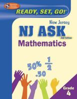 NJ ASK Grade 4 Math (REA) - Ready, Set, Go! New Jersey ASK, Grade 4 Mathematics (Test Preps) 073860285X Book Cover