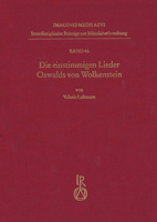 Die Einstimmigen Lieder Oswalds Von Wolkenstein: Edition Der Melodien Und Kommentar 395490506X Book Cover