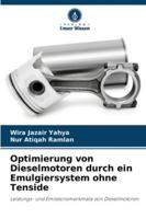 Optimierung von Dieselmotoren durch ein Emulgiersystem ohne Tenside 6209307469 Book Cover