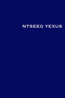 Notebook: Ntseeg Yexus (6x9, lined / blue / matte / soft cover / classic / simple) 1657085279 Book Cover