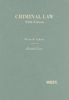 Criminal Law (Hornbook Series Student Edition)