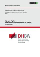 Django - Agiles Web-Entwicklungsframework für Python 3640776925 Book Cover