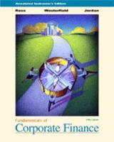 Fundamentals of Corporate Finance with Study Cd, Annotated Instructor's Edition 0072319364 Book Cover