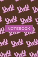 Notebook: Uwu Cuteness Overload Purple Pink Typography Meme 1091416370 Book Cover