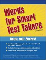 Words for Smart Test Takers 2nd Edition (Academic Test Preparation Series) 0028621883 Book Cover