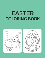 Easter Coloring Book: Ages 2-4, 3-5, 4-8, Easter Coloring Book For Girls And Boys B08P38QP6G Book Cover