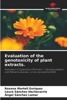Evaluation of the genotoxicity of plant extracts. 6209619576 Book Cover