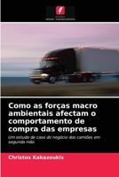 Como as forças macro ambientais afectam o comportamento de compra das empresas: Um estudo de caso do negócio dos camiões em segunda mão 6202947063 Book Cover