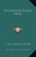 Historische Essays 1147650357 Book Cover
