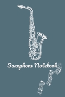 Saxophone Practice & Assignment Notebook: Saxophone Lesson Tracking Charts | Record Notes and Practice Log Book | 100 pages 1656642131 Book Cover