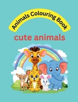 Animals colouring book B0F79D44TL Book Cover