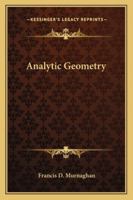 Analytic geometry 1163160695 Book Cover