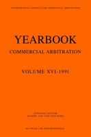 Yearbook Commercial Arbitration, 1991 (Yearbook Commercial Arbitration Set) 9065445528 Book Cover