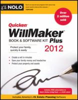 Quicken Willmaker Plus 2008 Edition: Estate Planning Essentials (Book with CD-ROM) 1413307167 Book Cover