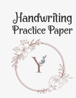 Handwriting Practice Paper: Writing Paper for Kids With Dotted Lined (Notebook With Dotted Lined Sheets for K-3 Students 100 Pages) 1704283817 Book Cover