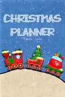 Christmas Planner Santa Train: Christmas Checklists For a Smooth Holiday Season 1696308291 Book Cover