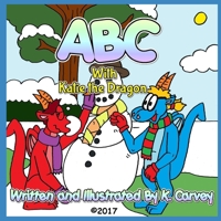 ABC with Katie the Dragon B0948LH8C5 Book Cover