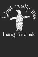 Notebook: Penguins Dot Grid 6x9 120 Pages 1687313458 Book Cover