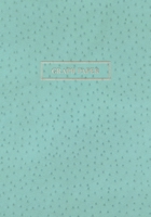 Graph Paper: Executive Style Composition Notebook - Teal Ostrich Skin Leather Style, Softcover 7 x 10 - 100 pages (Office Essentials) 1691080004 Book Cover
