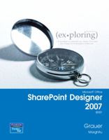 Exploring with Microsoft SharePoint Designer 2007 Brief (Exploring Series) 0132350513 Book Cover
