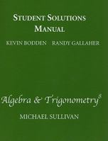 Student Solutions Manual for Algebra & Trigonometry 032162890X Book Cover