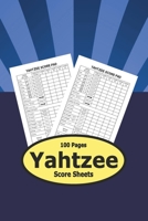 Yahtzee Score Sheets - 100 Pages: Pocket Small Size 1701426838 Book Cover