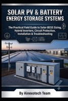 Solar PV & Battery Energy Storage Systems: The Practical Field Guide to Solar-BESS Sizing, Hybrid Inverters, Circuit Protection, Installation & Troubleshooting B0HJMJBTH2 Book Cover