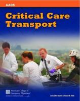 Critical Care Transport 076371223X Book Cover